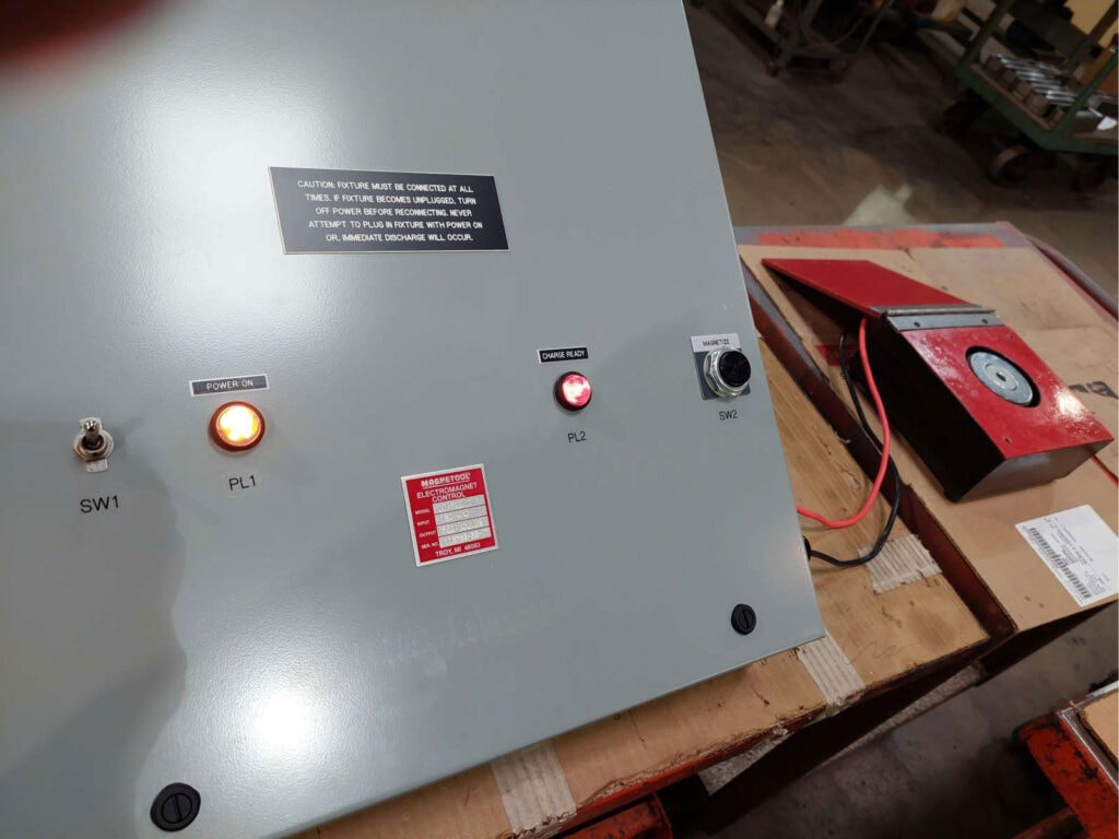 Capacitor Discharge Magnetizers for Rare Earth Magnets Capacitor Discharge Magnetizers for Rare Earth Magnets